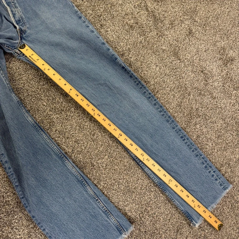 Vintage Levis 501xx Button Fly Straight Leg Raw Hem Jeans Mens 33x36 Fit 30x33.5 - Picture 12 of 14
